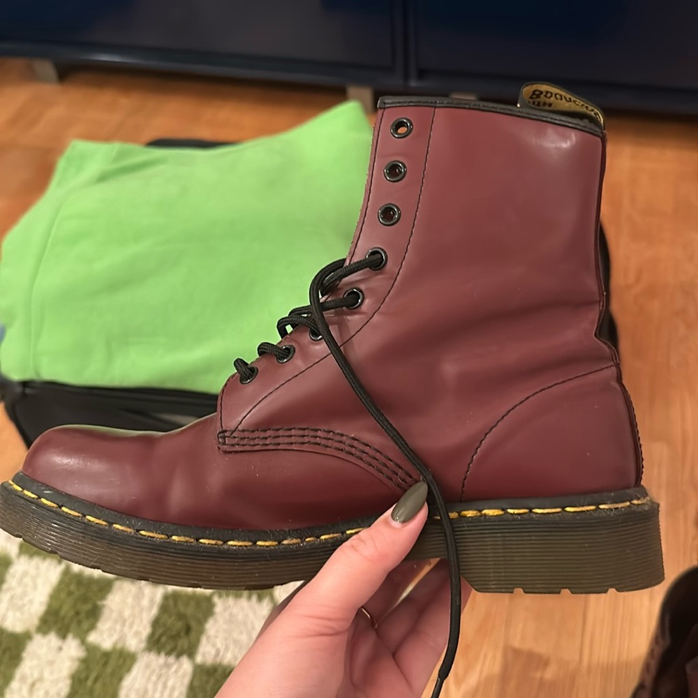 Burgundy DOC MARTENS